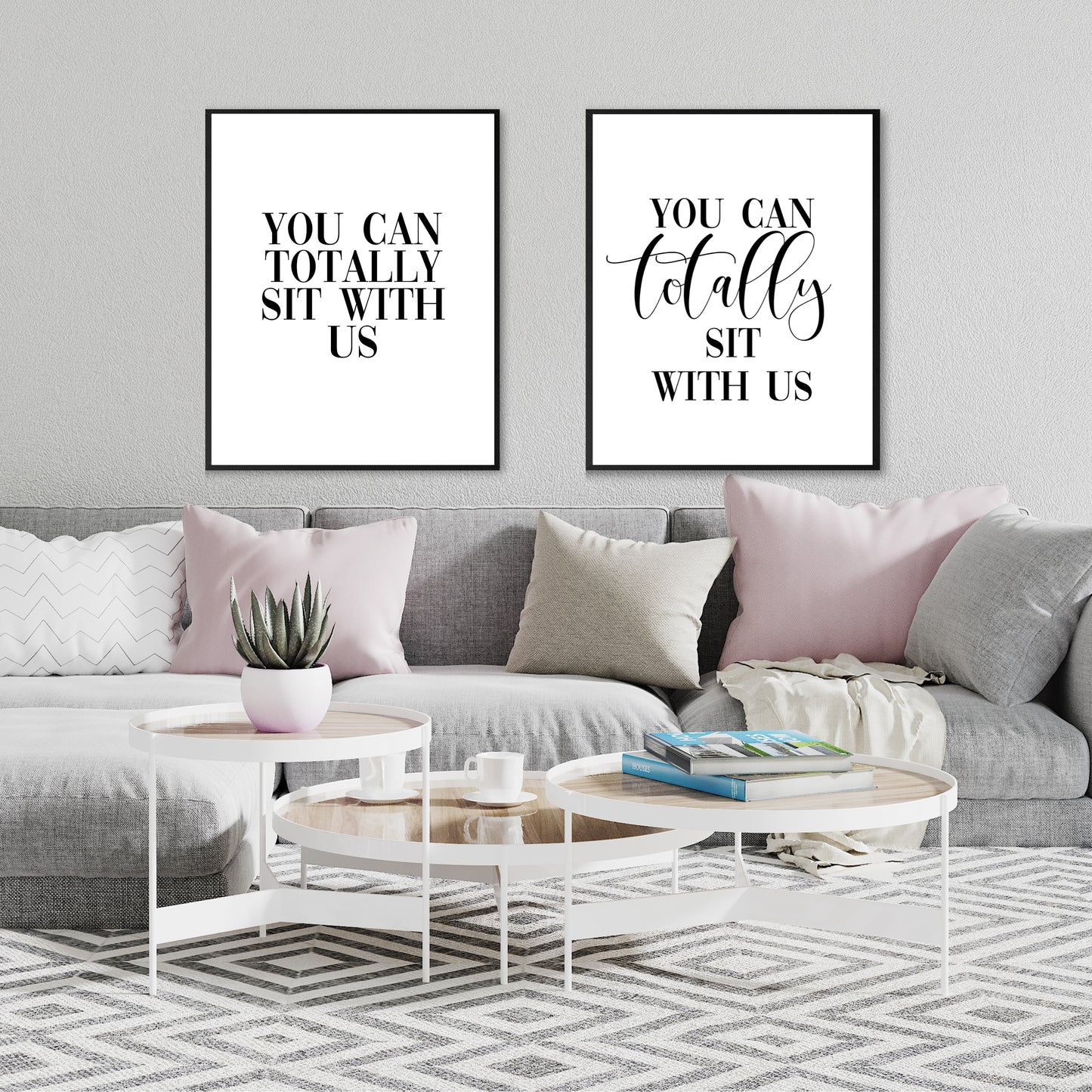 "You Can Totally Sit With Us" Movie Quote From 'Mean Girls,' Printable Art