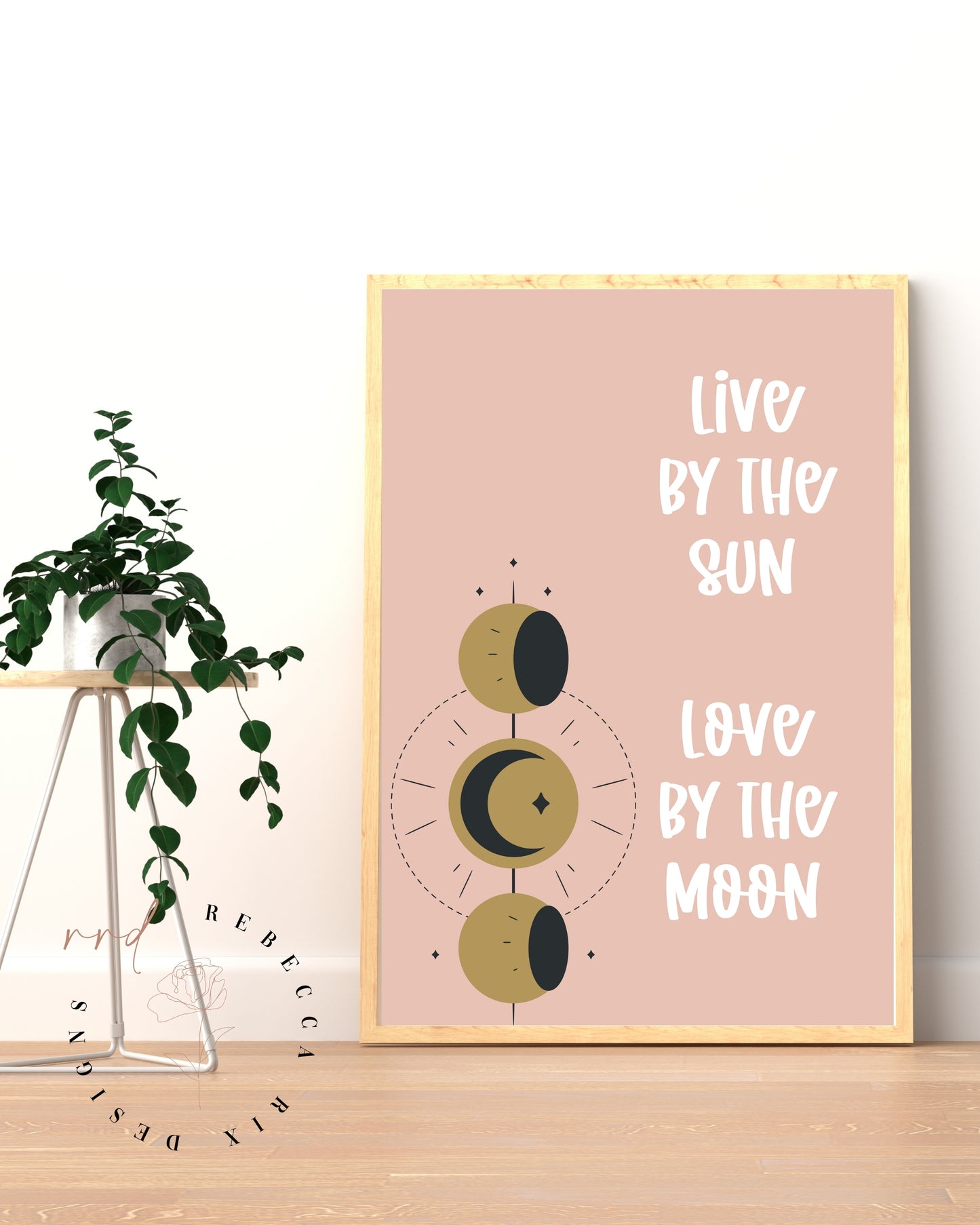 Set of 8 Boho Quotes and Images, Printable Wall Art
